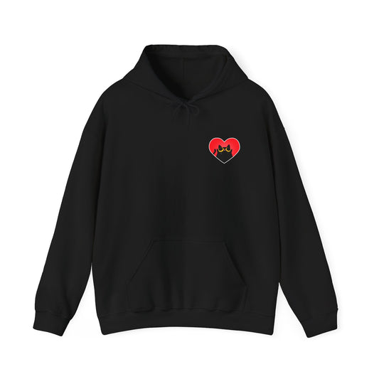 Heart Full of Cat Unisex Hoodie Sweatshirt